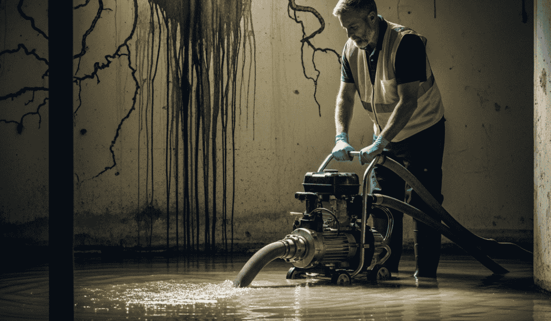 Flood damage restoration